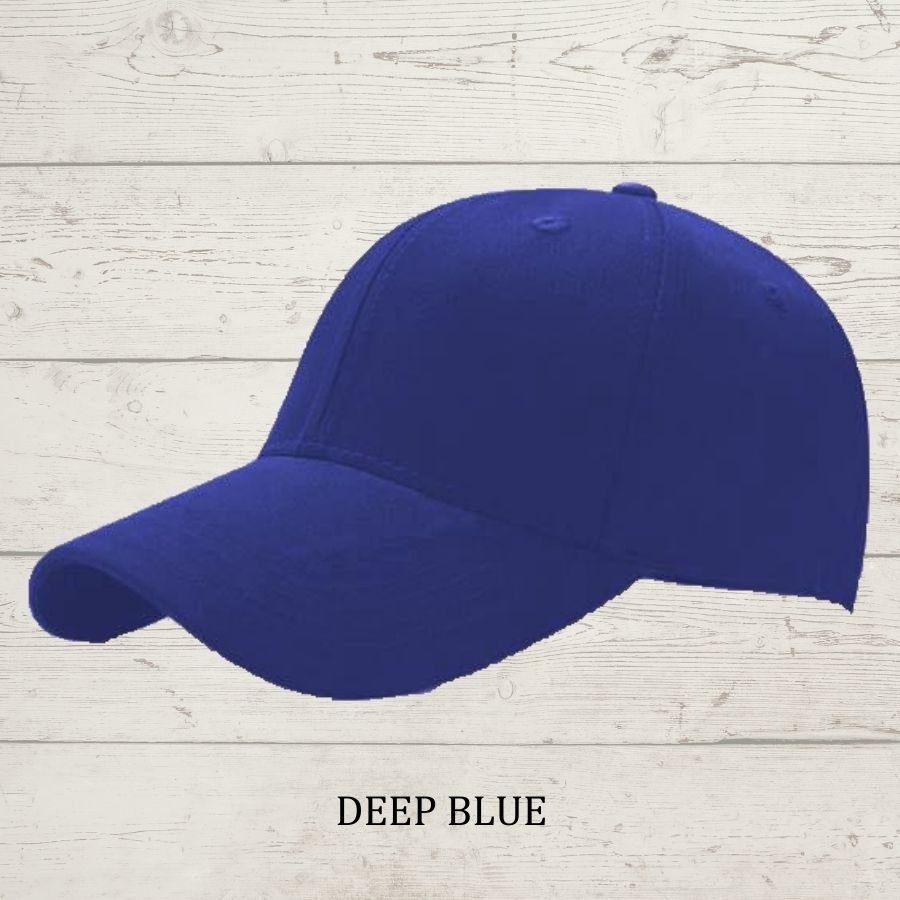 Baseball Caps Deep Blue
