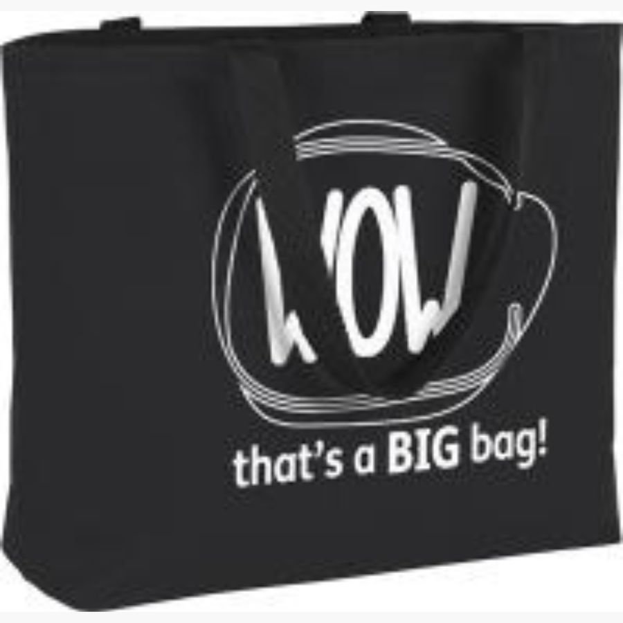 Cotton Deluxe Tote Bags - 12oz