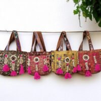 Vintage Handcrafted Tote Bag