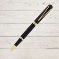 e2 black and gold roller pen 1