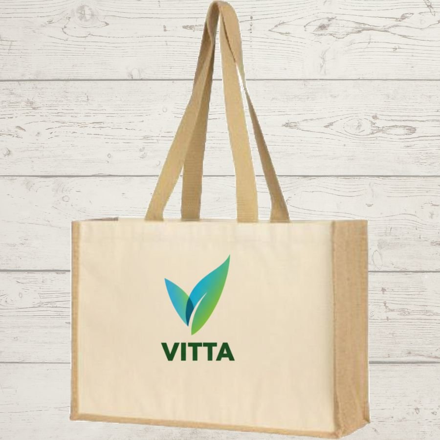 Premium Jute Canvas Tote