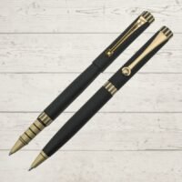 Vitta Regal Gold Pen Set Ball and Roller