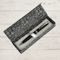 Vitta Stealth Silver–Matte Black Ball Pen