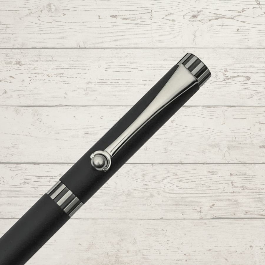 Vitta Stealth Silver–Matte Black Ball Pen