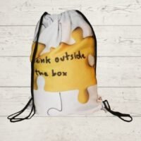 Printed Polyester Drawstring Bag